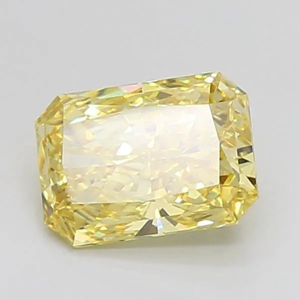 1.81ct Radiant Lab Grown Diamond (Colour Fancy Vivid Yellow, Clarity VS2, Cut GD, IGI Certified)