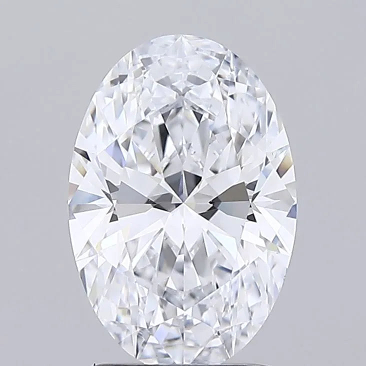 1.83ct Oval Lab Grown Diamond (Colour E, Clarity IF, Cut EX, IGI Certified)