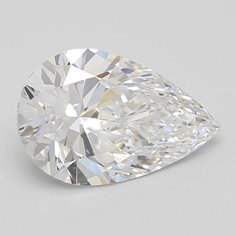 1.83ct Pear Lab Grown Diamond (Colour G, Clarity VS2, Cut EX, IGI Certified)