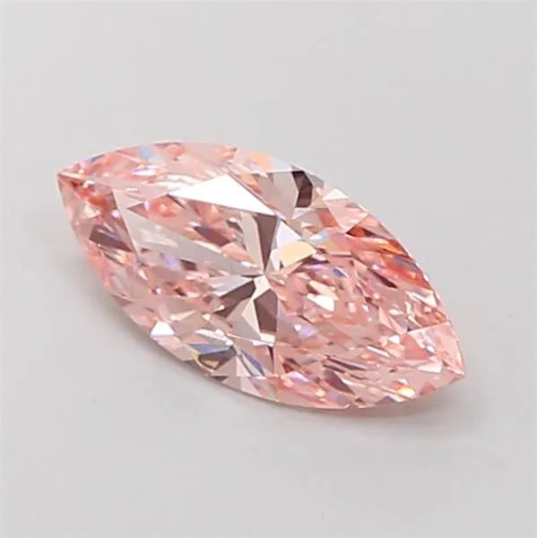 1.84ct Marquise Lab Grown Diamond (Colour Fancy Vivid Pink, Clarity VS1, IGI Certified)