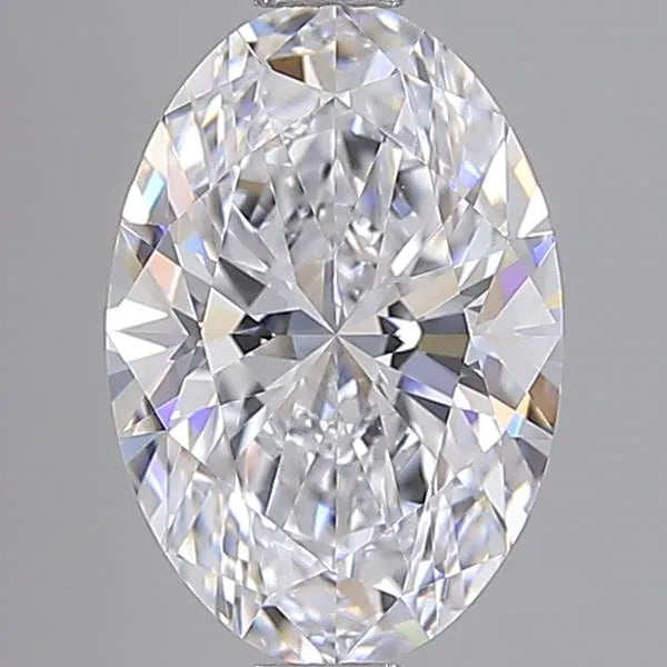 1.84ct Oval Lab Grown Diamond (Colour D, Clarity IF, IGI Certified)