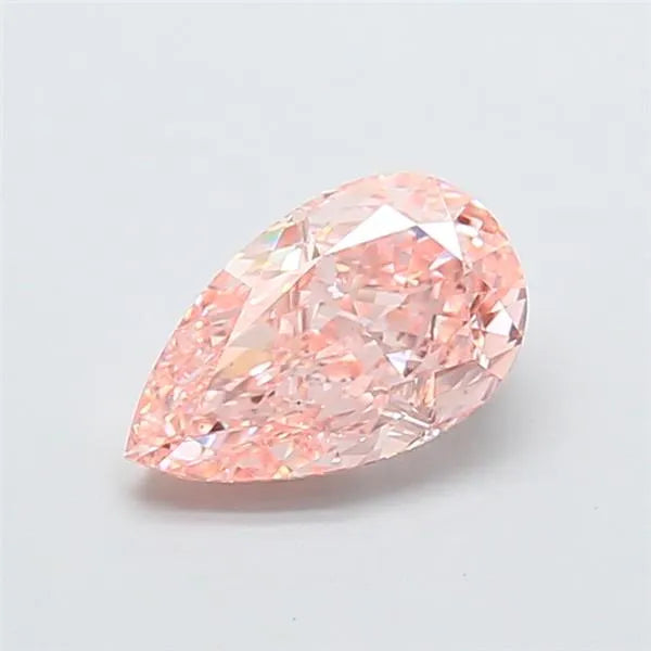 1.84ct Pear Lab Grown Diamond (Colour Fancy Intense Pink, Clarity VS1, IGI Certified)