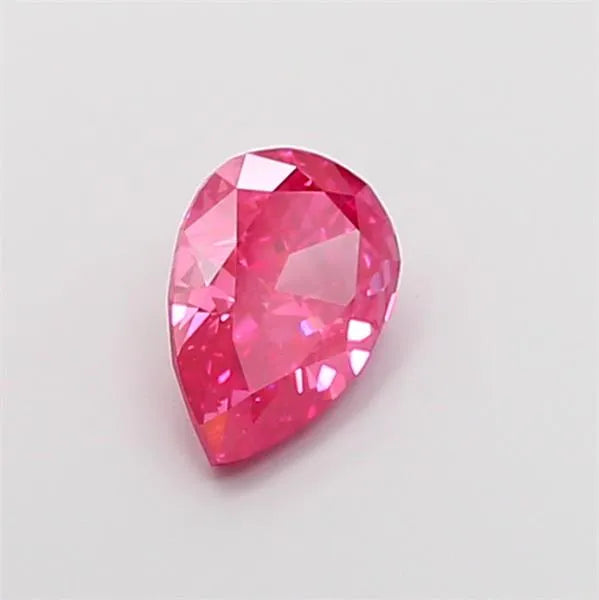 1.85ct Pear Lab Grown Diamond (Colour Fancy Vivid Pink, Clarity VVS2, IGI Certified)