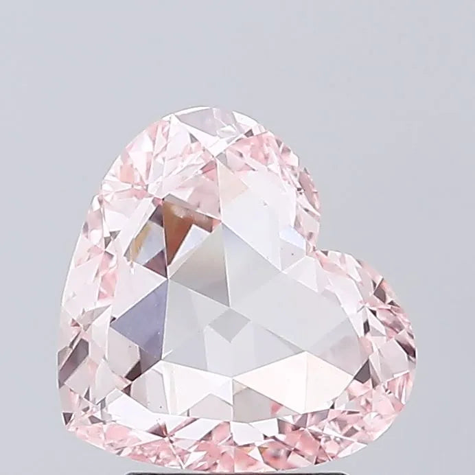1.87ct Heart Lab Grown Diamond (Colour Fancy Pink, Clarity VVS2, IGI Certified)