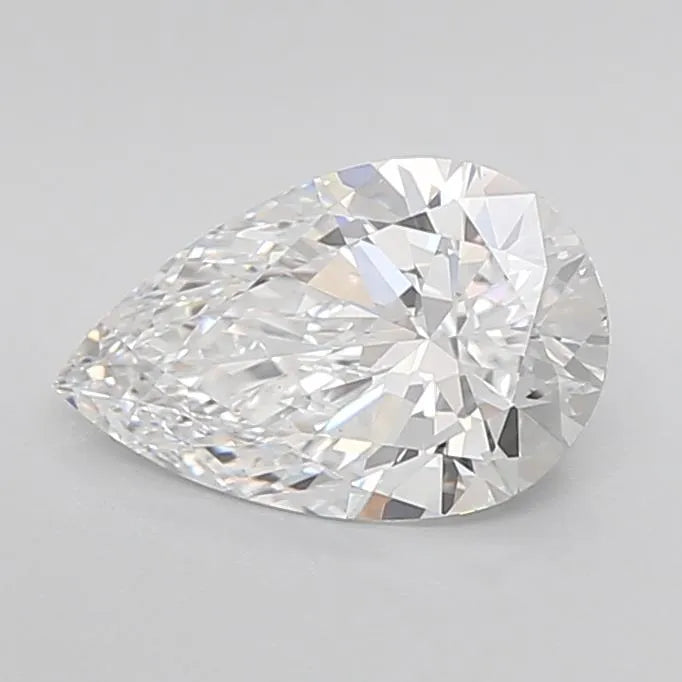 1.87ct Pear Lab Grown Diamond (Colour D, Clarity VVS2, IGI Certified)