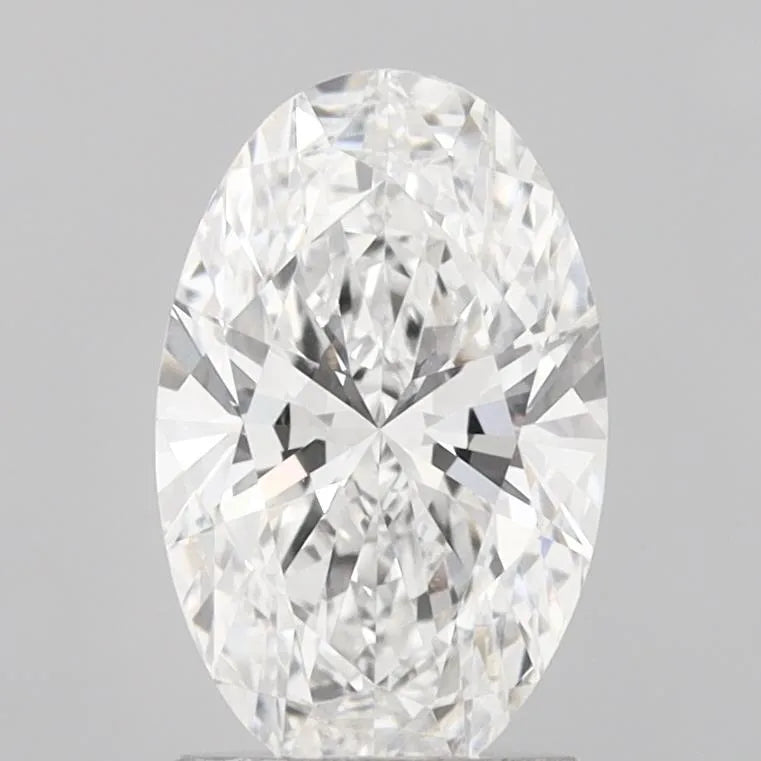 1.88ct Oval Lab Grown Diamond (Colour D, Clarity VVS2, IGI Certified)