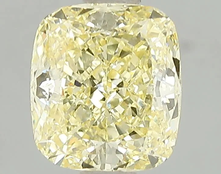 1.90ct Cushion modified Lab Grown Diamond (Colour Fancy Intense Yellow, Clarity VS2, IGI Certified)