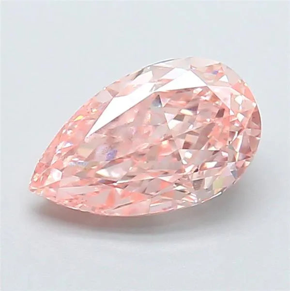 1.91ct Pear Lab Grown Diamond (Colour Fancy Intense Pink, Clarity SI1, IGI Certified)