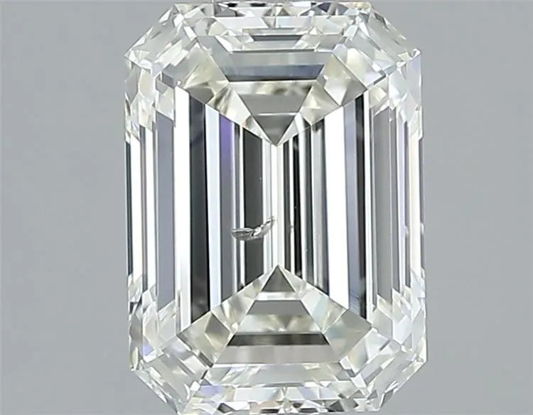 1.95ct Emerald Natural Diamond (Colour K, Clarity SI2, Cut EX, IGI Certified)
