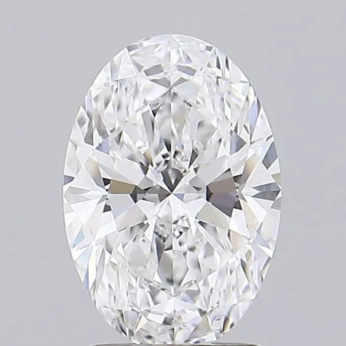 1.96ct Oval Lab Grown Diamond (Colour D, Clarity FL, Cut EX, IGI Certified)