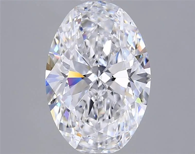 1.96ct Oval Lab Grown Diamond (Colour D, Clarity VVS1, IGI Certified)