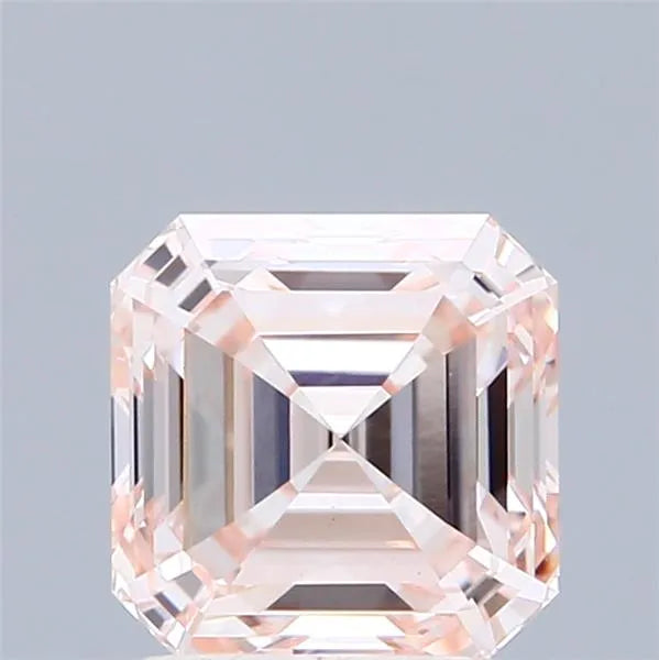 1.97ct Asscher Lab Grown Diamond (Colour Fancy Light Pink, Clarity VS1, IGI Certified)