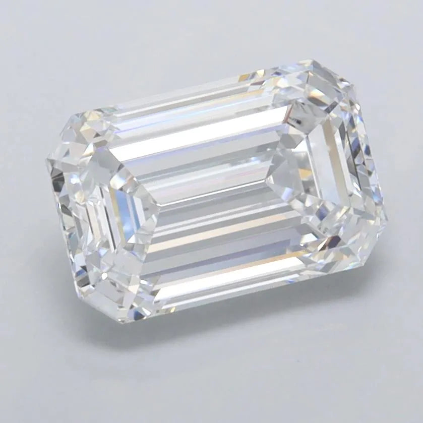 1.97ct Emerald Lab Grown Diamond (Colour D, Clarity FL, IGI Certified)
