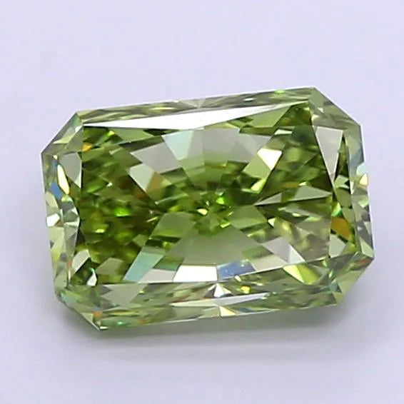 1.99ct Radiant Lab Grown Diamond (Colour Fancy Vivid Green, Clarity VS1, IGI Certified)
