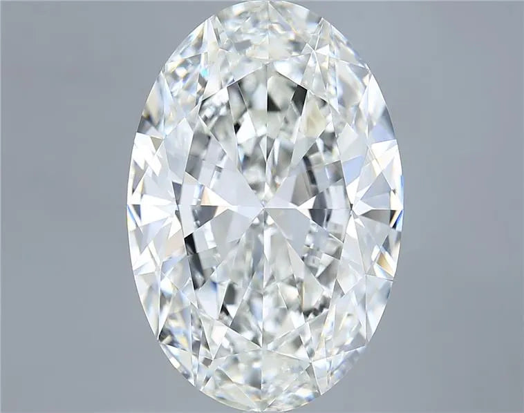 10.00ct Oval Lab Grown Diamond (Colour F, Clarity VVS2, IGI Certified)