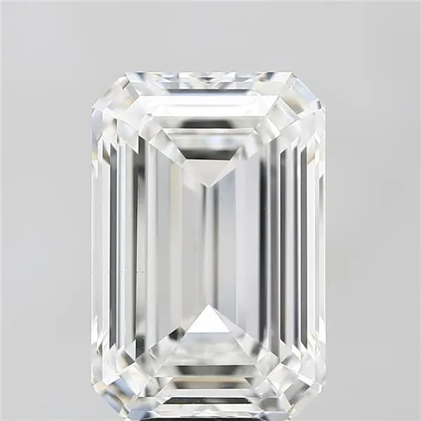 10.02ct Emerald Lab Grown Diamond (Colour F, Clarity VS1, IGI Certified)