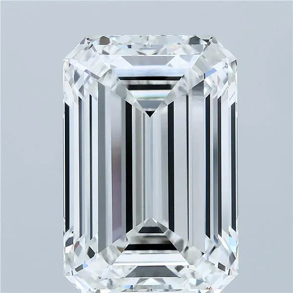 10.08ct Emerald Lab Grown Diamond (Colour F, Clarity VVS2, IGI Certified)