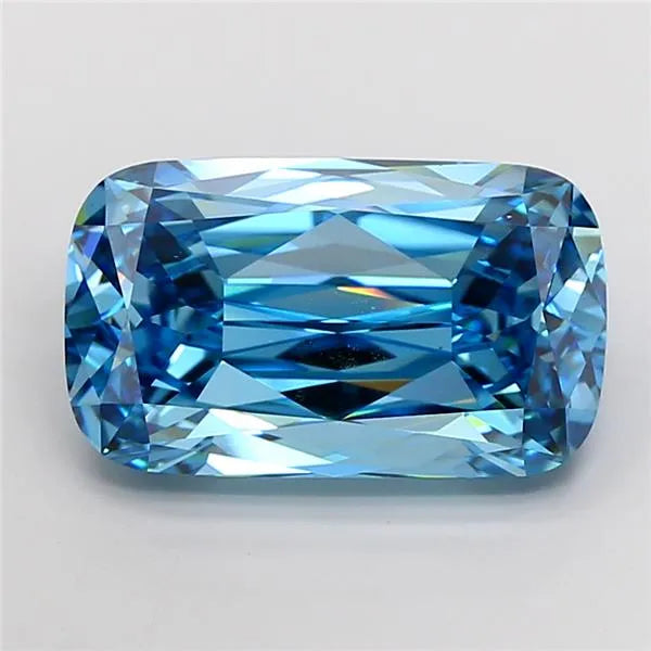 10.10ct Cushion modified Lab Grown Diamond (Colour Fancy Vivid Blue, Clarity VS1, IGI Certified)