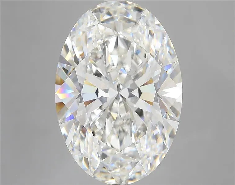 10.10ct Oval Lab Grown Diamond (Colour F, Clarity VVS1, IGI Certified)