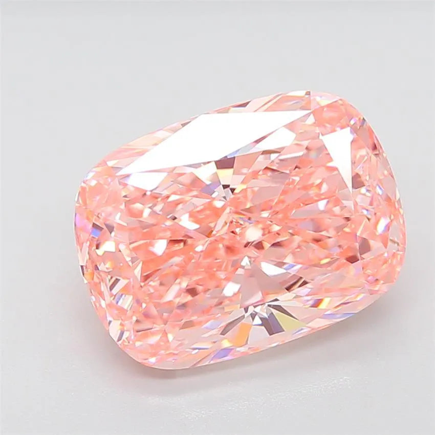 10.16ct Cushion modified Lab Grown Diamond (Colour Fancy Vivid Pink, Clarity VVS2, IGI Certified)