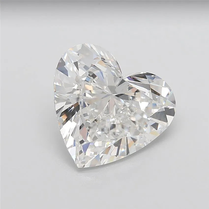 10.16ct Heart Lab Grown Diamond (Colour F, Clarity VVS2, IGI Certified)