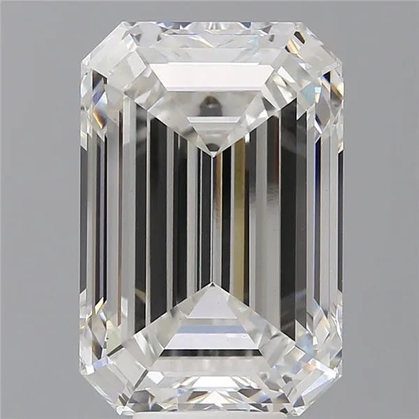 10.42ct Emerald Lab Grown Diamond (Colour F, Clarity VVS2, IGI Certified)