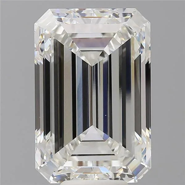 10.51ct Emerald Lab Grown Diamond (Colour F, Clarity VVS2, IGI Certified)