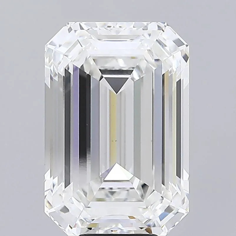 10.53ct Emerald Lab Grown Diamond (Colour F, Clarity VS1, IGI Certified)