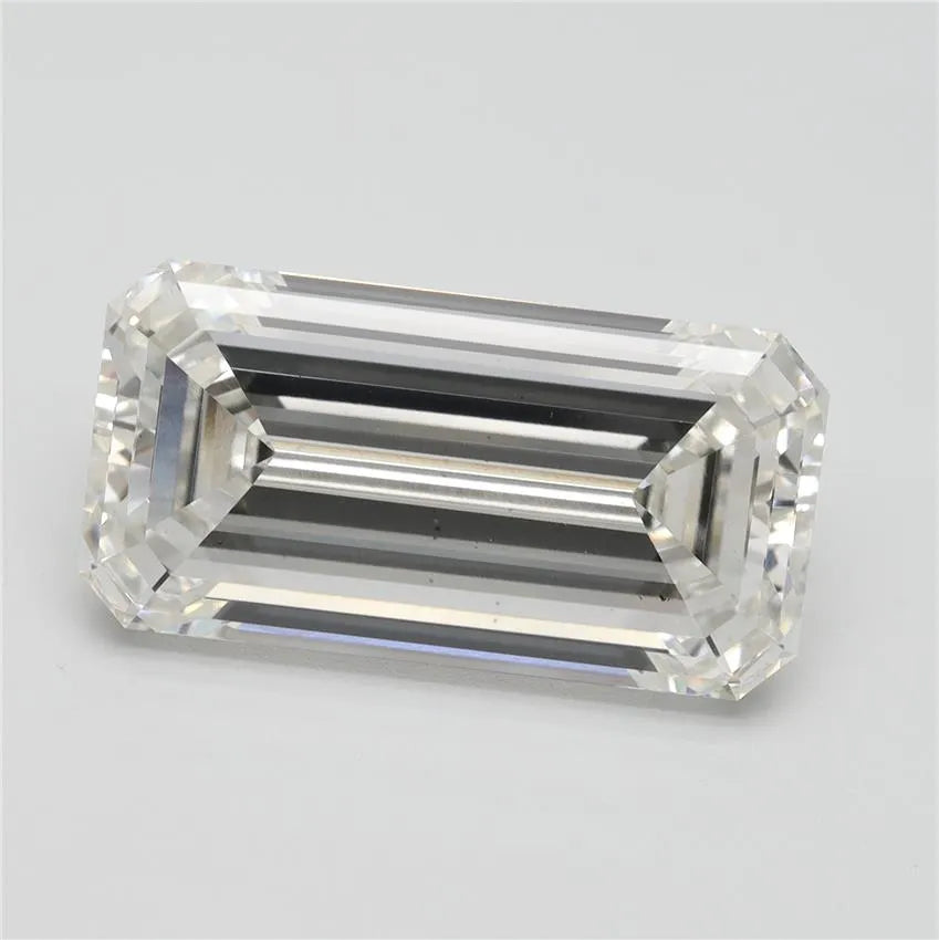 10.66ct Emerald Lab Grown Diamond (Colour H, Clarity VS1, IGI Certified)