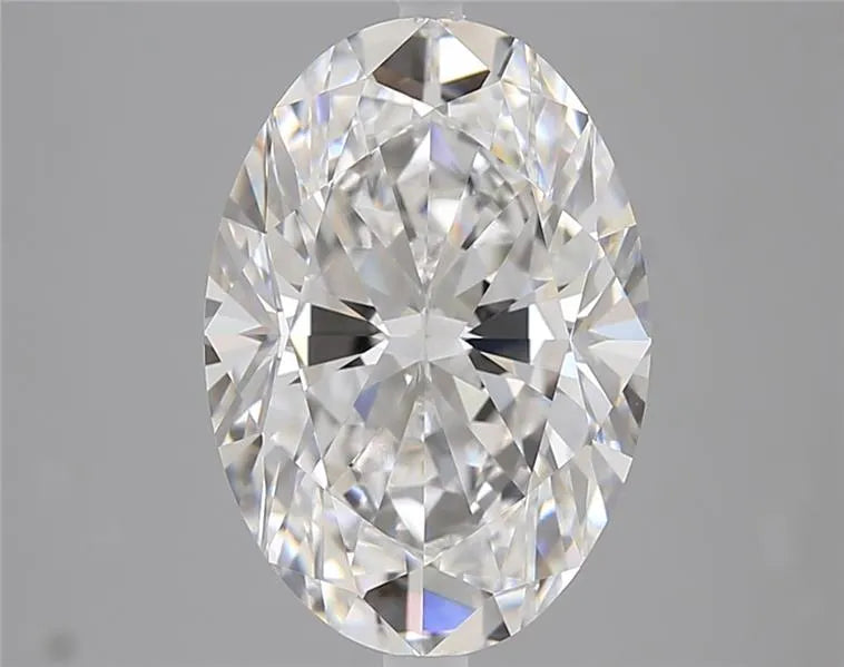 5.00ct Oval Lab Grown Diamond (Colour D, Clarity VVS1, IGI Certified)