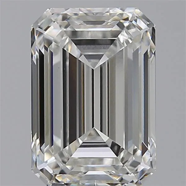 4.05ct Emerald Lab Grown Diamond (Colour F, Clarity VVS2, IGI Certified)