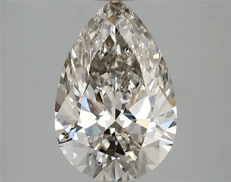 2.10ct Pear Lab Grown Diamond (Colour H, Clarity VS1, IGI Certified)