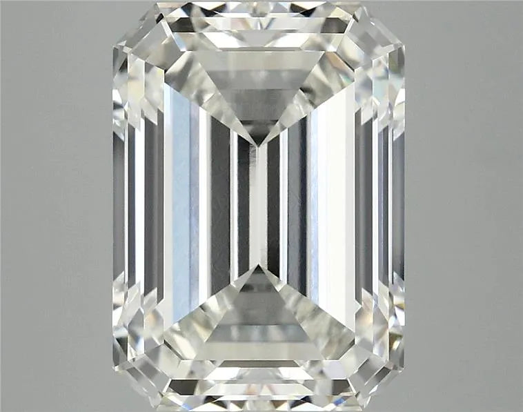 7.06ct Emerald Lab Grown Diamond (Colour G, Clarity VVS2, IGI Certified)