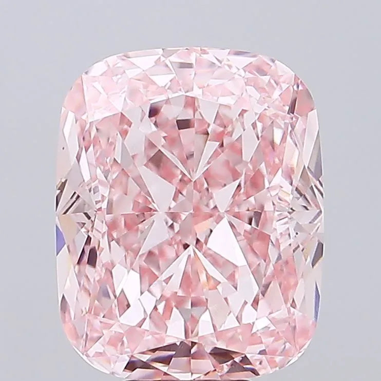 11.03ct Cushion modified Lab Grown Diamond (Colour Fancy Vivid Pink, Clarity VS1, IGI Certified)