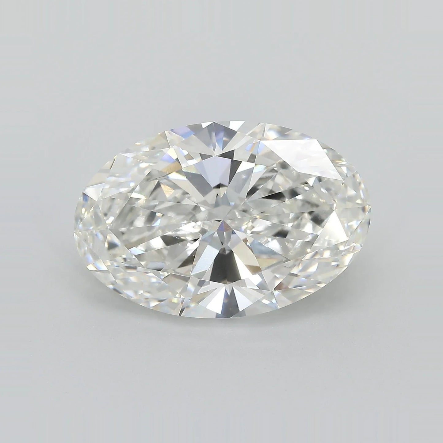 11.42ct Oval Lab Grown Diamond (Colour G, Clarity VVS2, IGI Certified)