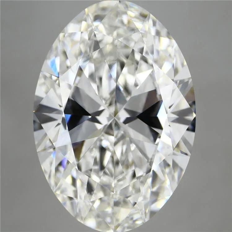 11.61ct Oval Lab Grown Diamond (Colour F, Clarity VVS2, IGI Certified)