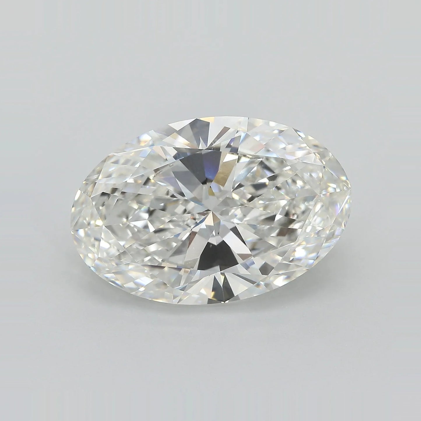 11.78ct Oval Lab Grown Diamond (Colour G, Clarity VVS2, IGI Certified)