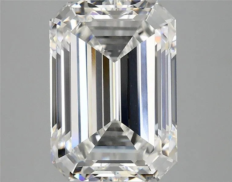 4.55ct Emerald Lab Grown Diamond (Colour F, Clarity VVS2, IGI Certified)