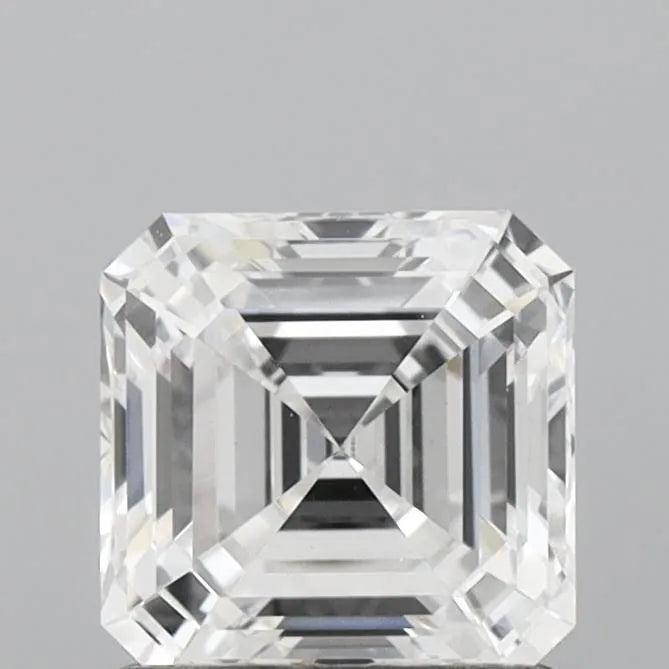 1.00ct Asscher Lab Grown Diamond (Colour E, Clarity VVS2, IGI Certified)