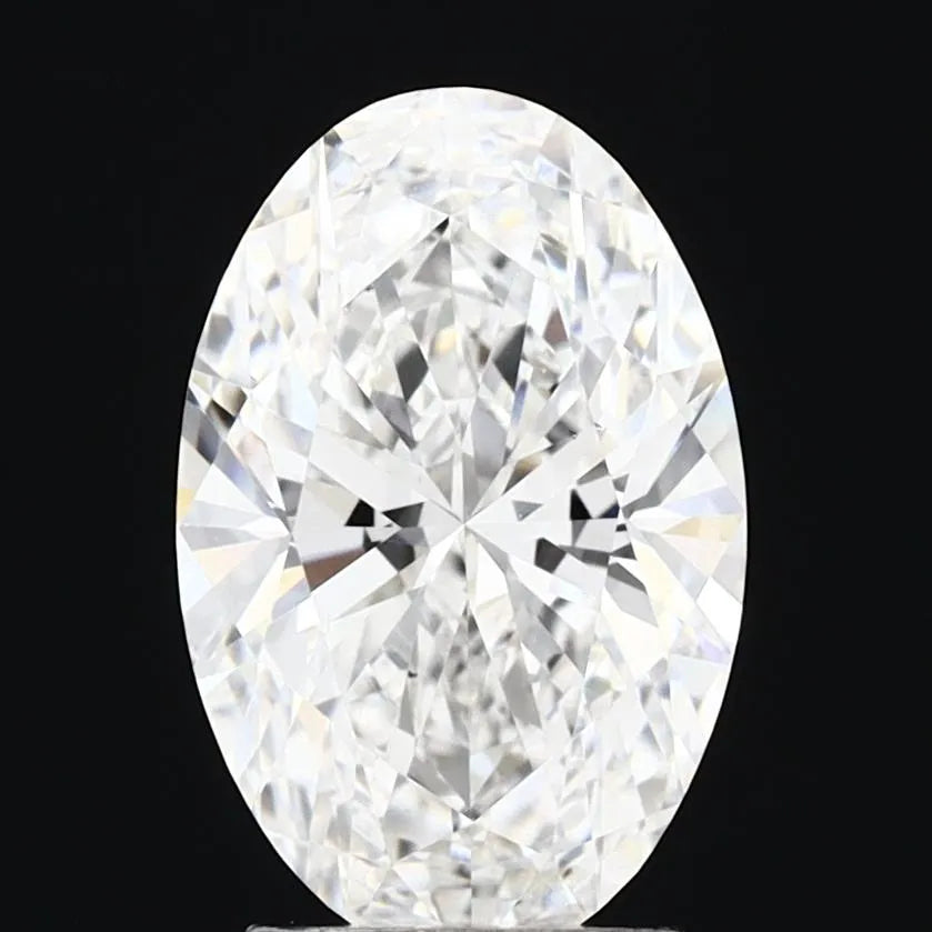 2.81ct Oval Lab Grown Diamond (Colour D, Clarity VS2, IGI Certified)