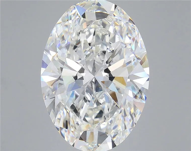 12.06ct Oval Lab Grown Diamond (Colour F, Clarity VVS2, IGI Certified)