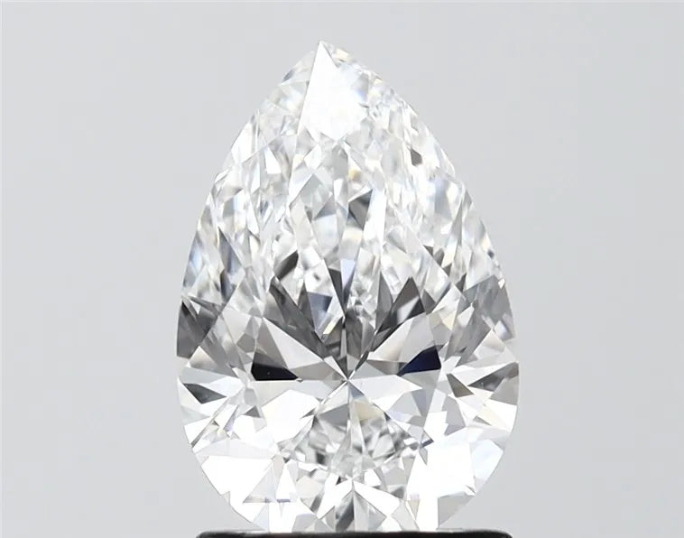 1.91ct Pear Lab Grown Diamond (Colour D, Clarity VVS2, IGI Certified)