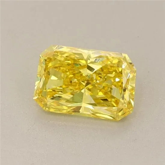 0.52ct Radiant Lab Grown Diamond (Colour Fancy Vivid Yellow, Clarity VS1, IGI Certified)