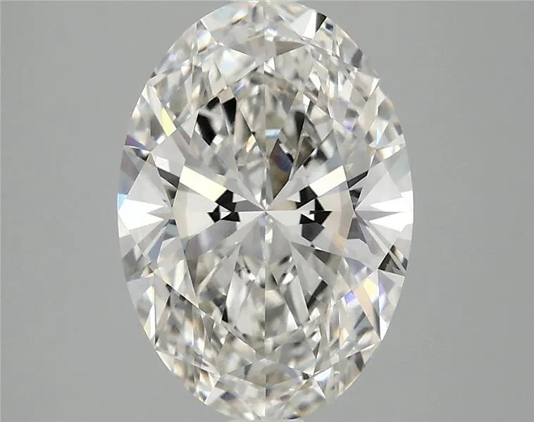 3.10ct Oval Lab Grown Diamond (Colour G, Clarity SI1, IGI Certified)