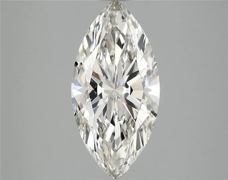 2.51ct Marquise Lab Grown Diamond (Colour H, Clarity VVS2, IGI Certified)