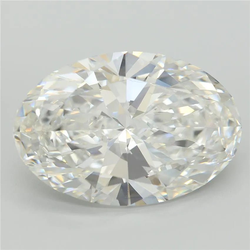 13.06ct Oval Lab Grown Diamond (Colour F, Clarity VVS2, IGI Certified)