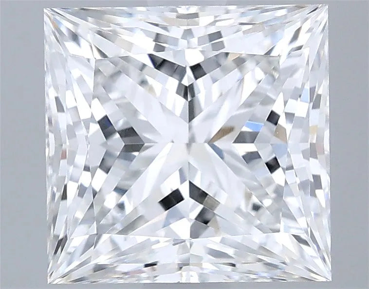 2.12ct Princess Lab Grown Diamond (Colour E, Clarity VVS2, GIA Certified)