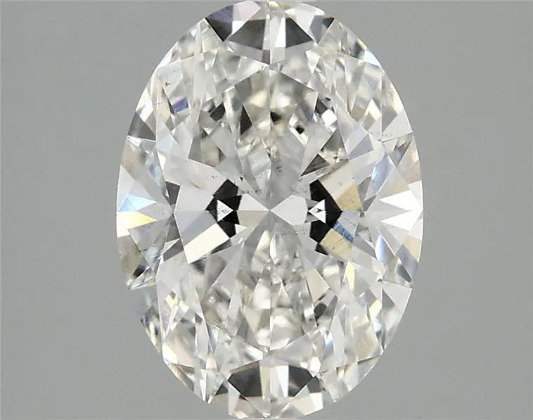 2.04ct Oval Lab Grown Diamond (Colour G, Clarity SI1, IGI Certified)