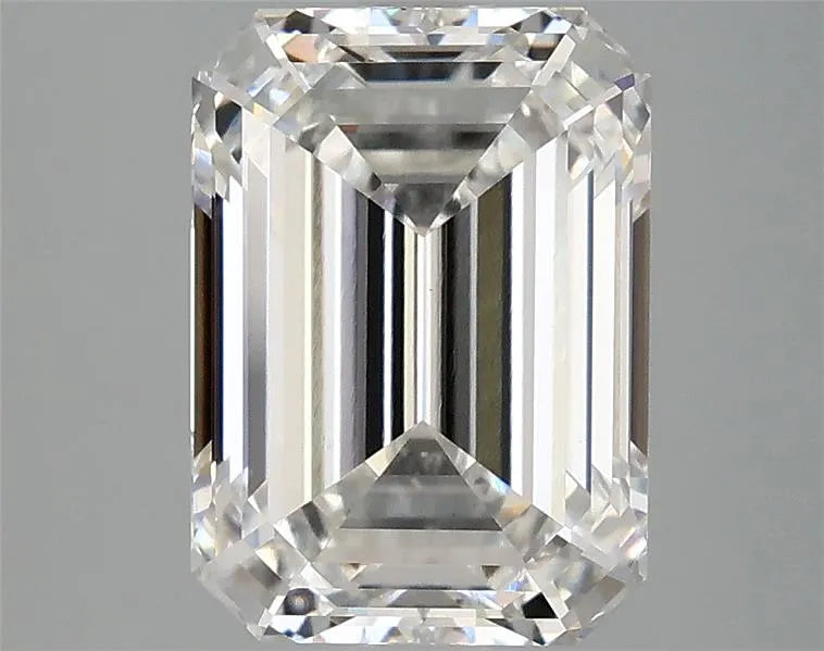 3.09ct Emerald Lab Grown Diamond (Colour F, Clarity VVS2, IGI Certified)