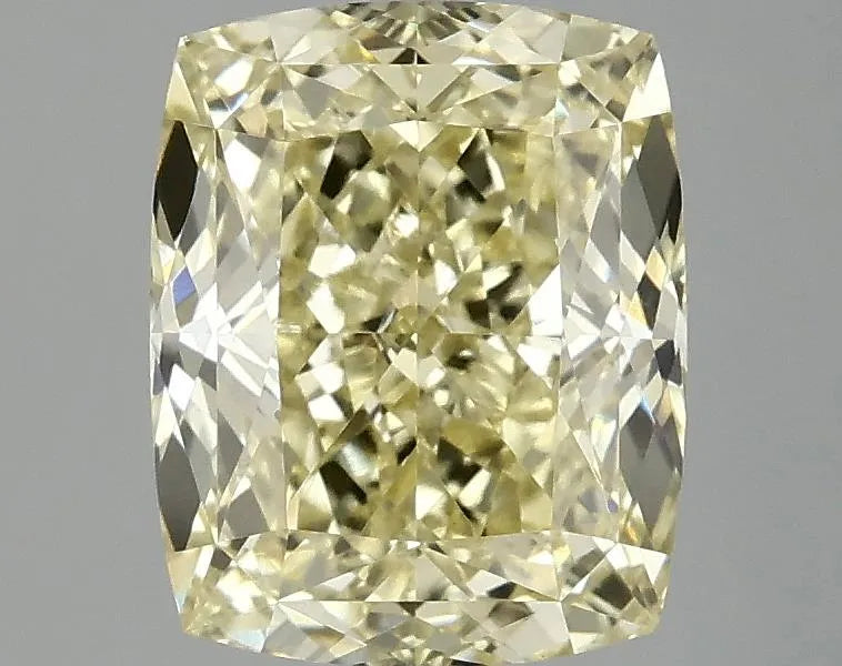 3.02ct Cushion modified Lab Grown Diamond (Colour Fancy Intense Yellow, Clarity VS1, IGI Certified)